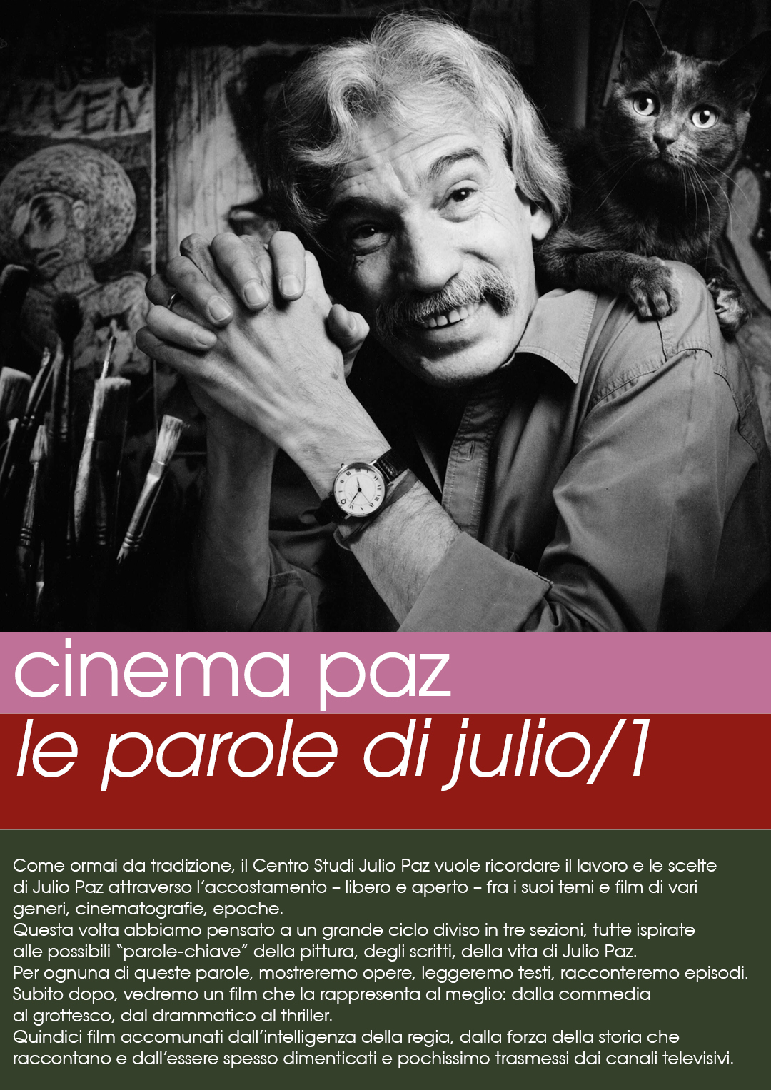 Centro studi Julio Paz Cinema Paz Enrico Delitala